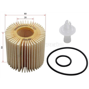 Фильтр масляный (картридж) TOYOTA CAMRY, RX350 2GR-FE 06- DENSO