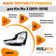 Фара противотуманная левая Kia Rio 3 (2011-2015) KUZOVIK