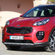 Бампер передний в цвет кузова Kia Sportage 4 (2016-2018)
