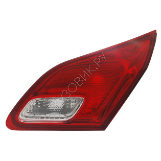 Фонарь правый задний в крышку багажника Opel Astra J (2009-) DEPO