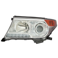 Фара TOYOTA LAND CRUISER 200 12-15 лев под ксенон, ДХО, с электорокорректором DEPO