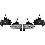 Фары противотуманные Тойота Лэнд Крузер Toyota LandCruiser 200 (2008-2011) комплект 2 штуки левая и правая SAT высокое качество