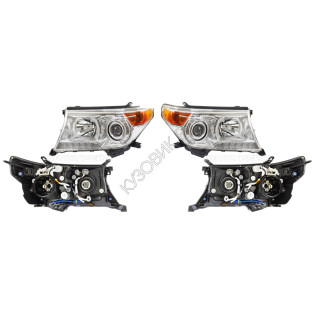 Фары Тойота Лэнд Крузер Toyota LandCruiser 200 (2012-) комплект 2 штуки левая и правая TOYOTA высокое качество